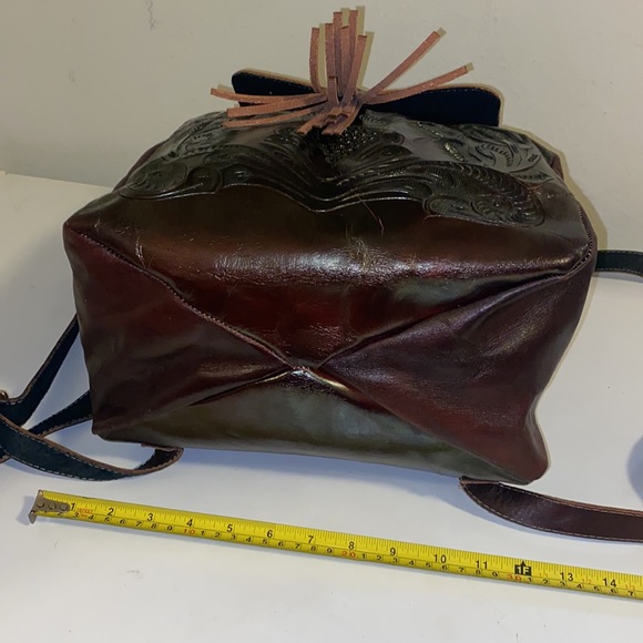 Genuine Leather handcrafted Backpack Casual Daypack/College Bag. main image 6